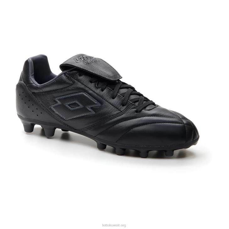 8VJN167 كل أسود / أسفلت stadio 200 iii fg Lotto رجال
