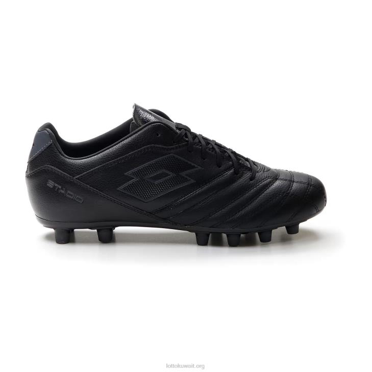 8VJN172 كل أسود / أسفلت stadio 300 iii fg Lotto رجال