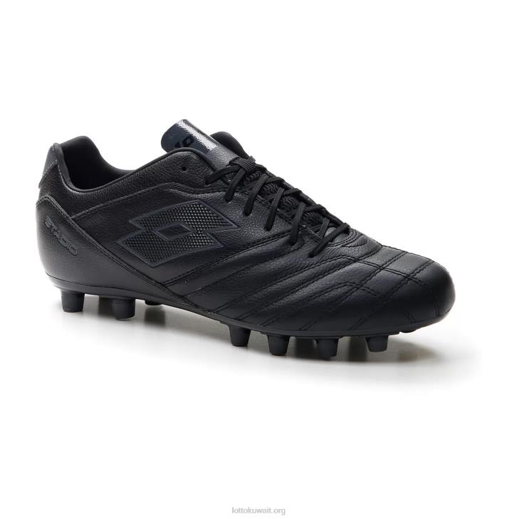 8VJN172 كل أسود / أسفلت stadio 300 iii fg Lotto رجال