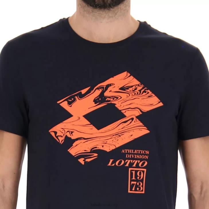 8VJN421 الأزرق الداكن تي لوزانغا v Lotto رجال