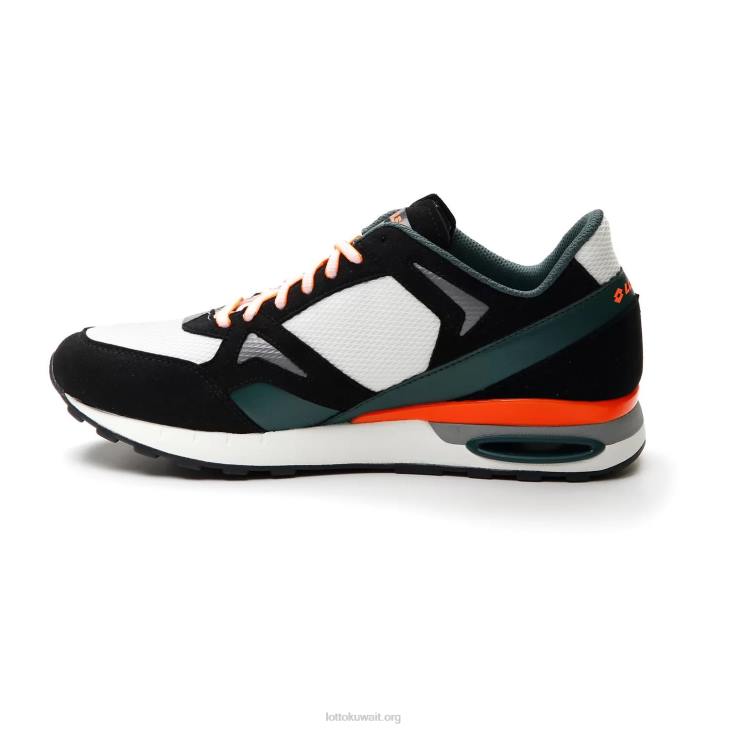 8VJN55 أبيض / كل أسود / أخضر الرحلات synpulse '93 amf Lotto رجال