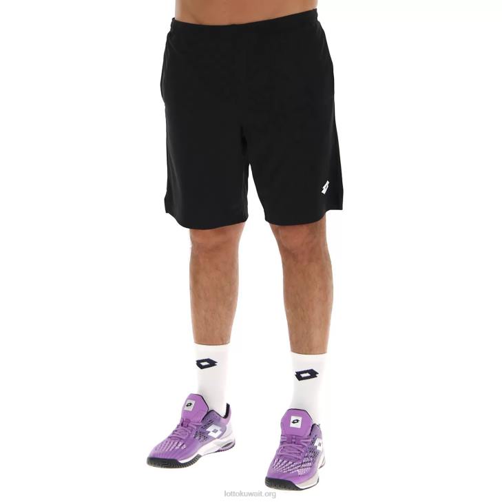 8VJN627 كله اسود squadra ii short9 pl Lotto رجال