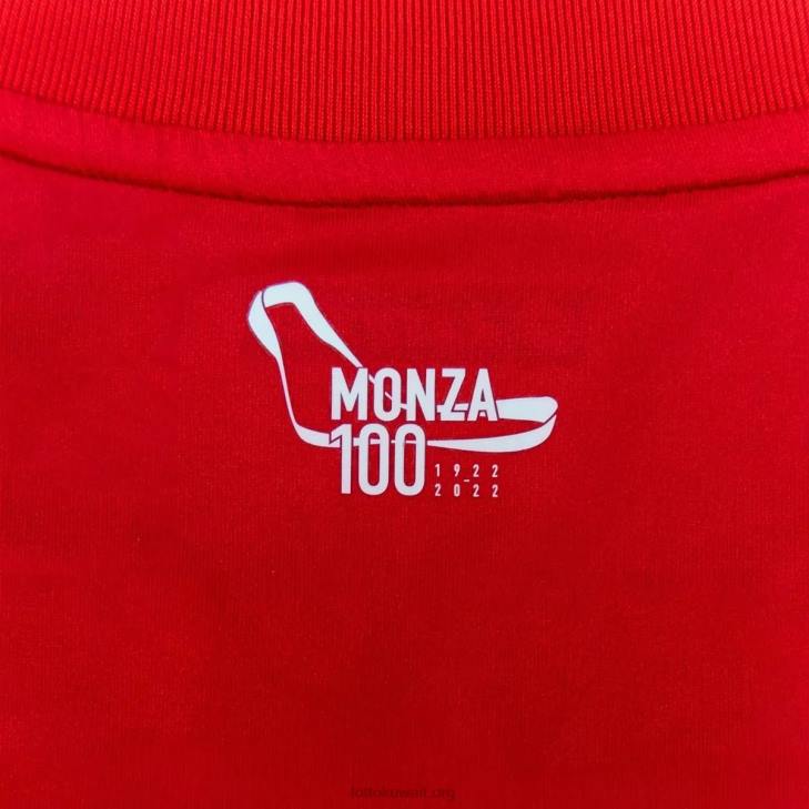 8VJN640 لهب أحمر ac monza home 22/23 أصلية Lotto رجال
