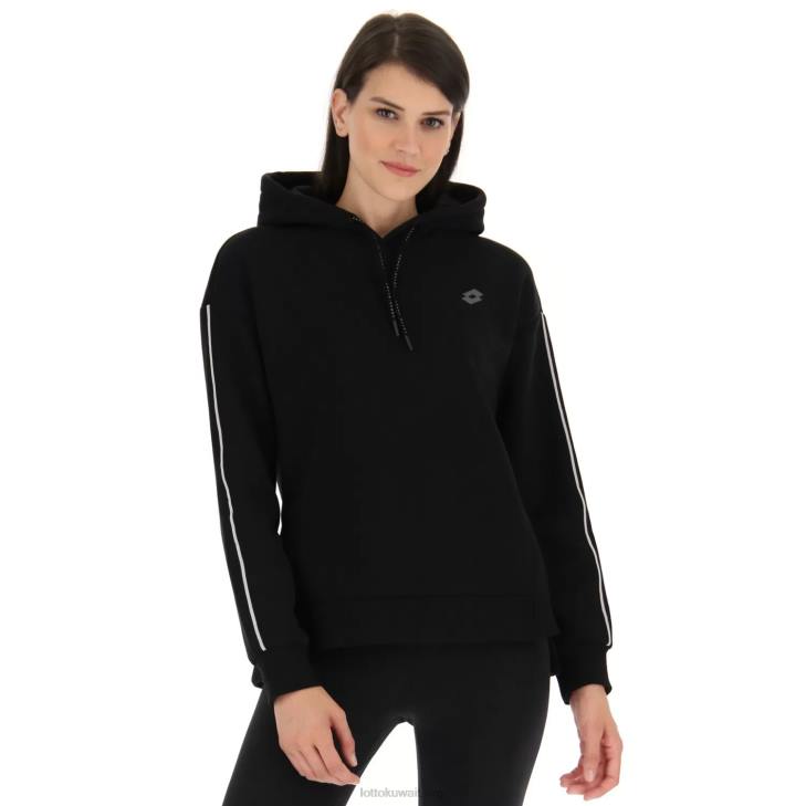 8VJN820 كله اسود dinamico w v sweat hd fl Lotto نحيف
